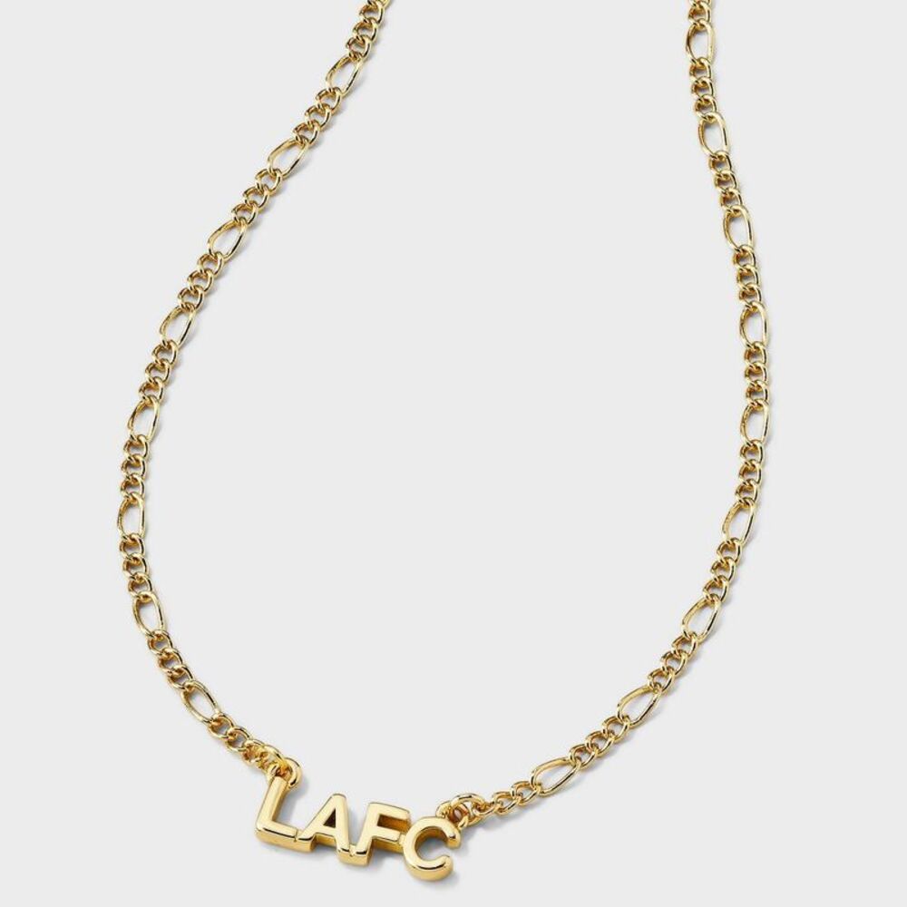 Luv Aj - Bijoux Sport by Luv Aj MLS Gold Nameplate Pendant  Gold